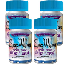 Load image into Gallery viewer, 100 Capsules Sleep Walker Mood Enhancer 5 Bottles of 20 Red Dawn Pill Caps - Midtown Supplements
