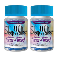 Load image into Gallery viewer, Sleep Walker 60 Capsules 3 Bottles RedXdawn Mood Enhancer Pill Red Dawn - XDeor
