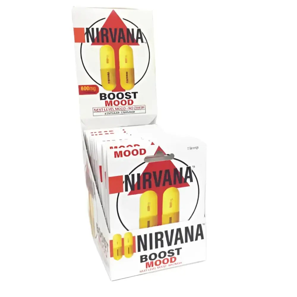 Nirvana Boost Mood Enhancer Supplement 800mg 6 Packs - Dietary Supplement