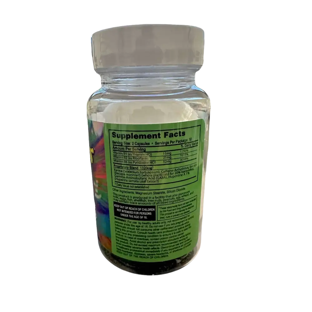 Zen Power 20 Capsules 1 Bottle of 20 Zenpower Mood Enhancer Pill - Dietary Supplement